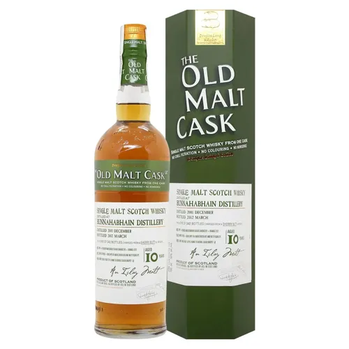Віскі Old Malt Cask Bunnahabhain 2001 10 років 50% 0,7л