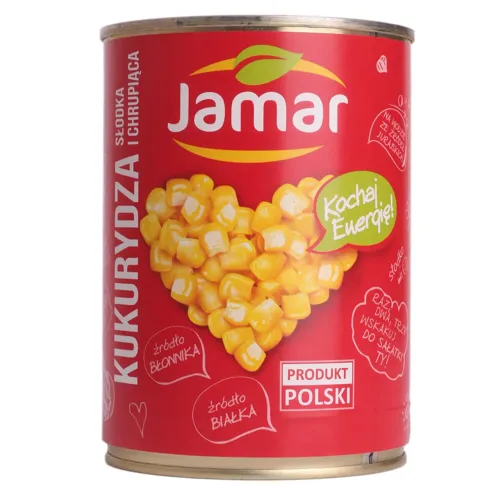 Кукурудза Jamar консервована, 400г