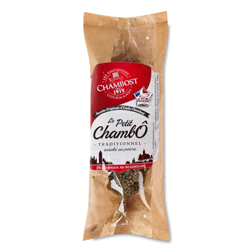 Сиров'ялена Ковбаса З Перцем Салямі Традиційна Le Petit Chambo Chambost, 0.25кг
