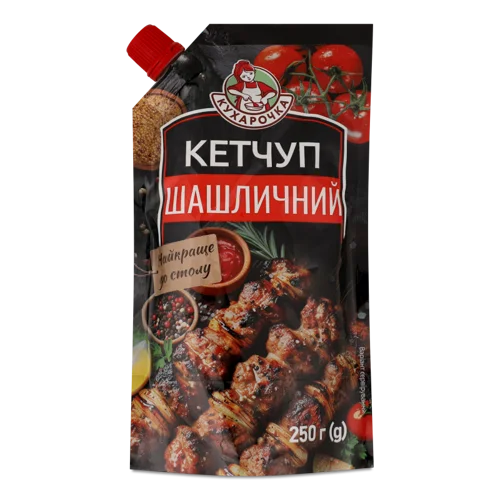 Кетчуп Шашличний, Вищого Ґатунку, П/Пл, 250 Г