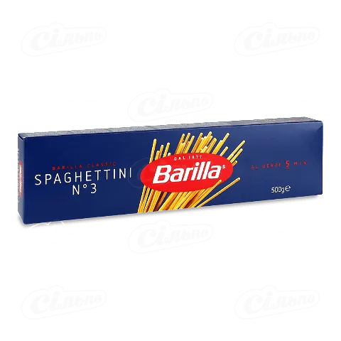 Макаронні вироби Barilla «Спагетіні», 500г
