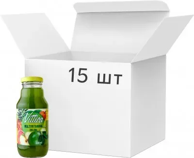 Напій соковий Vittica мультивітамін зелений, 330мл