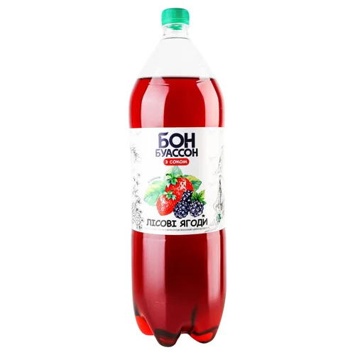 Напій газований Бон Буассон лісові ягоди 2л