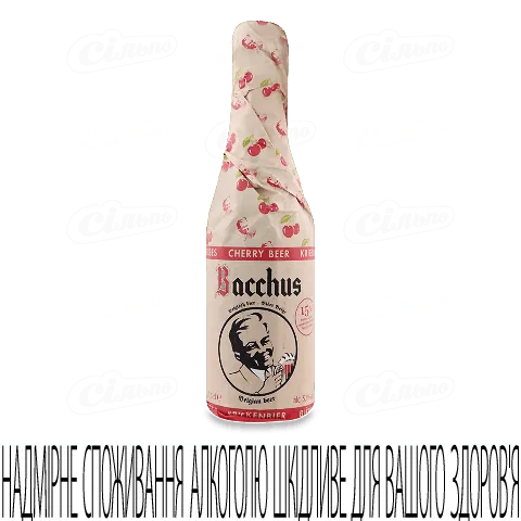 Пиво Bacchus Kriek темне, 0,375л