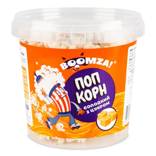 Попкорн Солодкий З Цукром В/ґ, Відро 40г