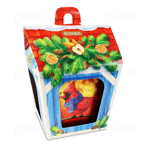 Подарунок новорічний Roshen №10 Годівниця для птахів, 849г