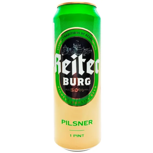 Пиво світле Reiter Burg Pilsner 5% 0,568л