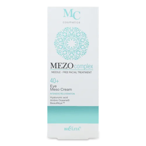 Мезокрем для Повік 40+ Інтенсивне Омолодження MC Cosmetics Bielita, 30мл