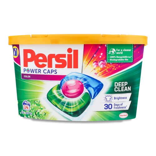 Миючий Засіб для Кольорових Речей у Капсулах Color Persil 14x15г, в/ґ