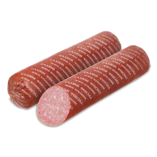 Ковбаса Салямі Фінська М'ясо Буковини Варено-Копчене, кг