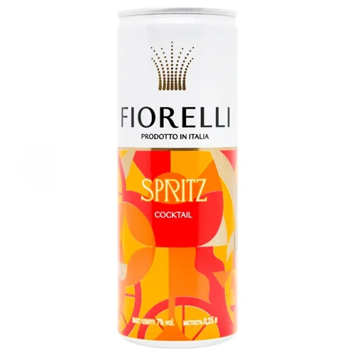 Напій ігристий Fiorelli Spritz Cocktail червоний солодкий 7% 250мл