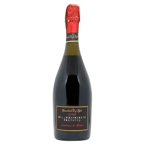 Вино ігристе Cavicchioli Mille Novecento Ventotto Lambrusco di Modena червоне сухе 10,5% 0,75л