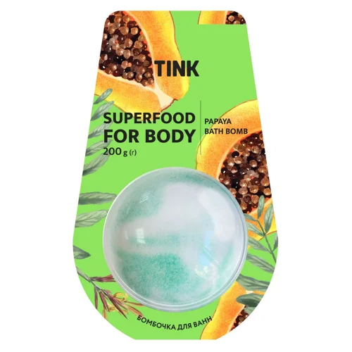 Бомбочка для ванн Tink Папая 200г