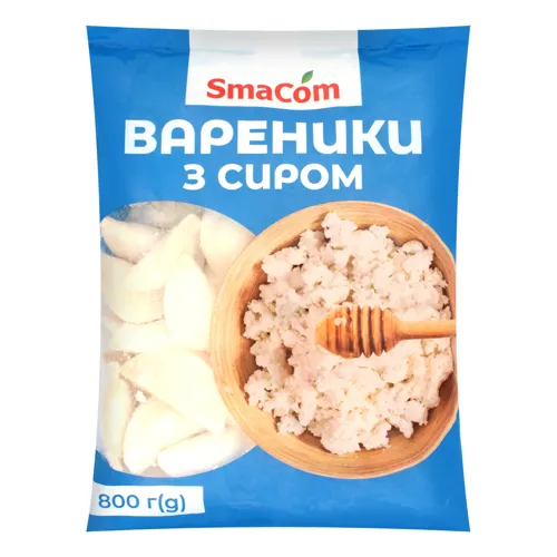 Вареники з сиром SmaCom м/у 800г