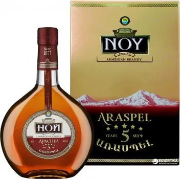 Коньяк Ной Араспел 5 років, 0,5л