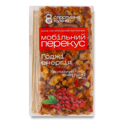 Енергетичний Батончик Годжі, Спортивна Кухня, в/ґ, 50г