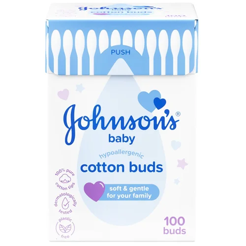 Ватні палички Johnson's дитячі 100шт