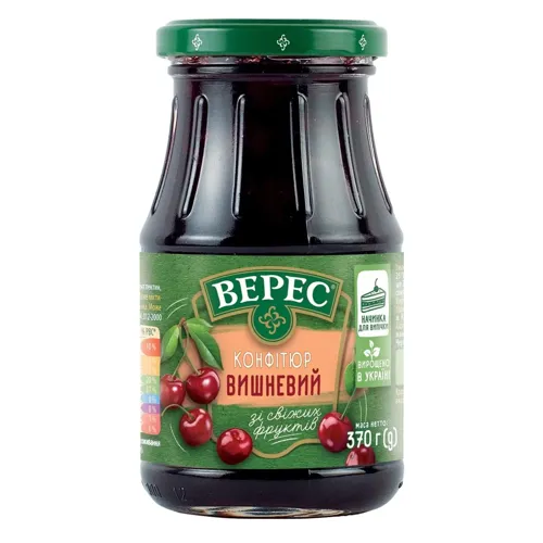 Конфітюр Верес вишневий 370г
