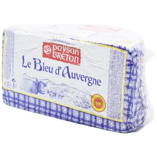 Сир Paysan Breton Le Bleu d'Auvergne 1/2 50%