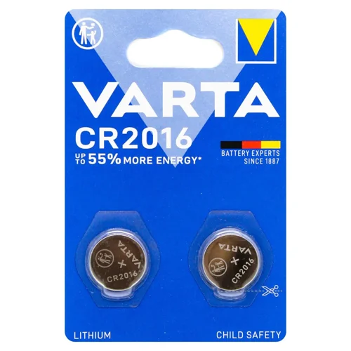 Батарейка Varta CR2016 Lithium 2шт