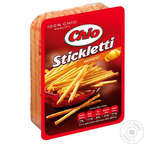 Соломка Chio Stickletti Смажена картопля 85г
