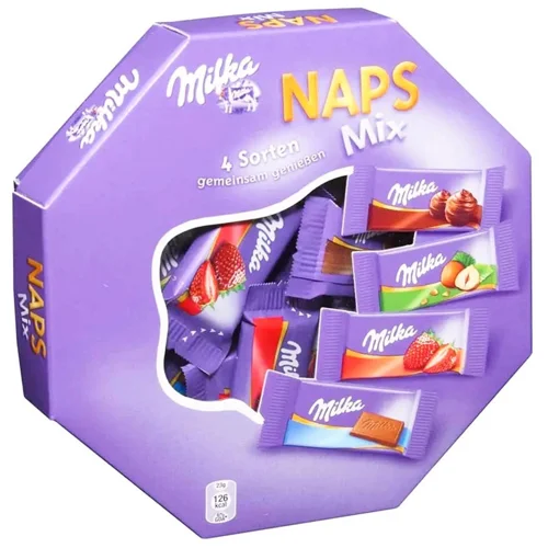 MILKA NAPS МІКС ЦУКЕРОК 138Г