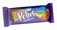 Батончик вафельний Polus зі смаком карамелі 50г