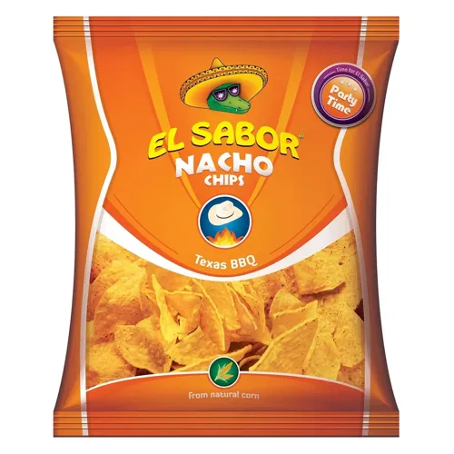 Чіпси El Sabor Nacho зі смаком барбекю 225г