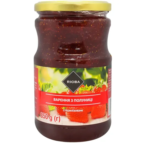 Варення Rioba з полуниці 850г