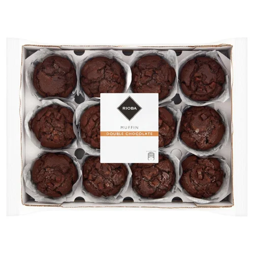 ​Мафіни Rioba шоколадні заморожені 100г х 12шт