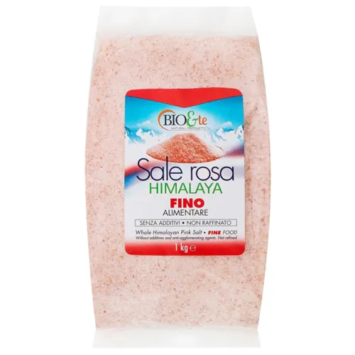 Сіль морська Casa Rinaldi Himalaya Fino дрібна рожева 1кг