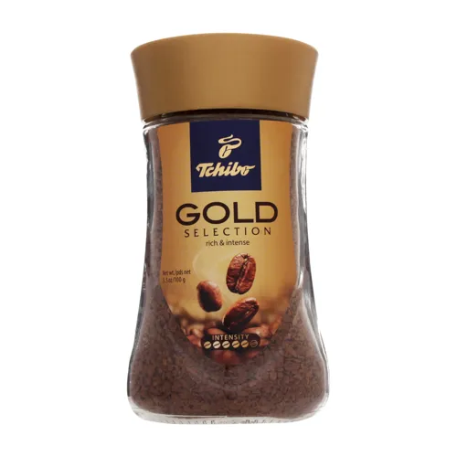 Кава натуральна розчинна сублімована Gold Selection Tchibo с/б 100г
