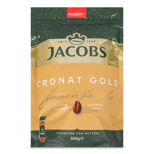 Кава Розчинна Сублімована Cronat Gold, в/ґ, 300г