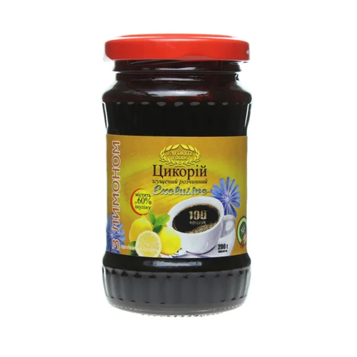 Цикорій Розчинний Згущений З Лимоном, ТМ 'FAVORITE FOODS', с/б 200 г