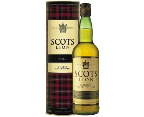 Віскі Scots Lion в тубусі 0.7л