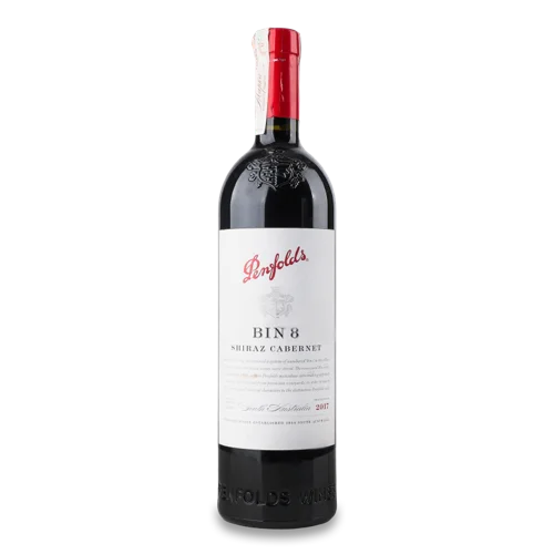 Вино Червоне Сухе 0.75л 14.5% 2017 Shiraz Cabernet Bin 8 Penfolds пл
