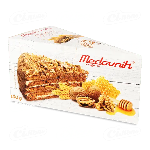 Торт Медовник Медовик Класичний, 130г