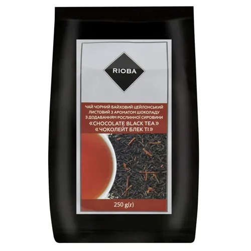 Чай Rioba Choсolatе Black Tea чорний з ароматом шоколаду 250г