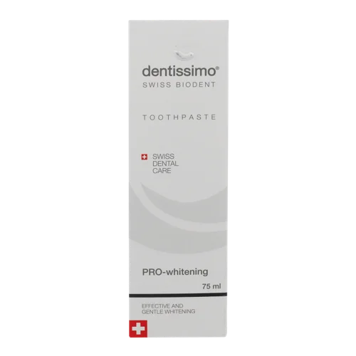 Зубна Паста Dentissimo Pro-Whitening Вищого ґатунку 75мл, 24 шт.