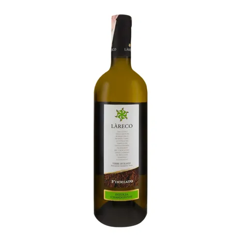 Вино 0.75л 12.5% біле напівсухе Inzolia Chardonnay Lareco пл
