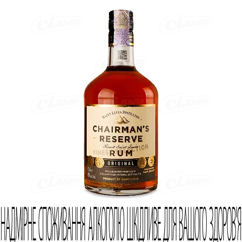 Ром Chairman's Reserve Original Rum, 0,7л