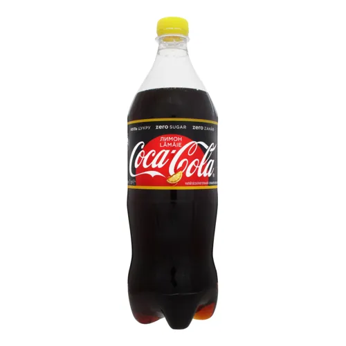 Напій безалкогольний сильногазований Лимон Coca-Cola Zero 1л