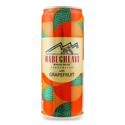 Вода мінеральна Набеглави з грейпфрутом газована з/б,0,33л