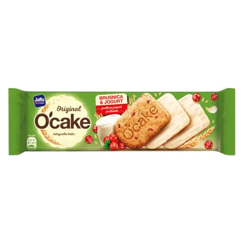 Печиво Jaffa O'cake цільнозернове з журавлиною 152г