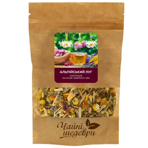 Композиція трав'яного чаю Чайні шедеври Альпійський луг