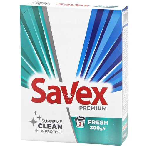 Пральний порошок Savex 2in1 Fresh автомат 300г
