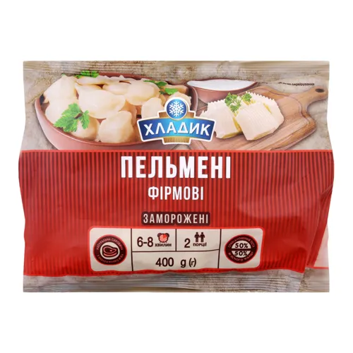 Пельмені Фірмові Хладик м/у 400г