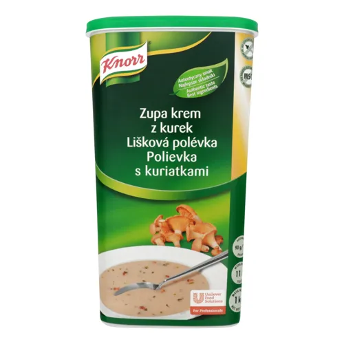 Суп-пюре з лисичками швидкого приготування Knorr 1кг