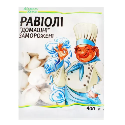 Равіолі Кожен день домашні заморожені 400г
