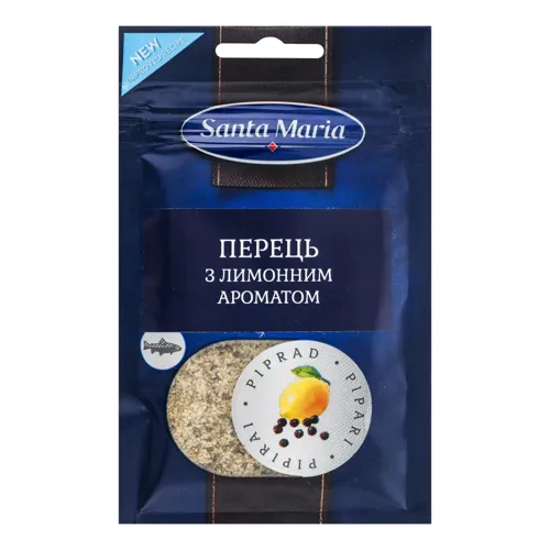 Перець з лимонним ароматом Santa Maria м/у 30г